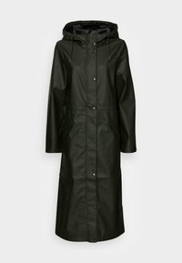 VMMALOU LONG COATED JACKET - Impermeable - peat