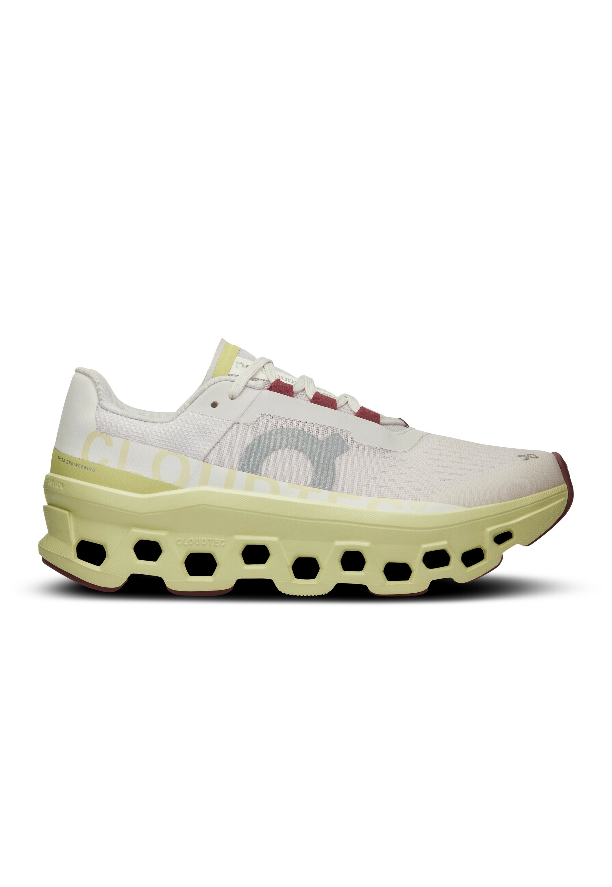 On CLOUDMONSTER - Laufschuh Neutral - frost acacia/gelb - Zalando.de
