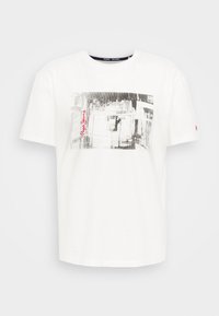 CROOKE - T-shirt estampada - white
