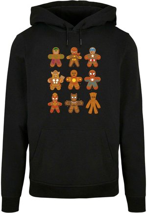 MARVEL UNIVERSE  CHRISTMAS GINGERBREAD AVENGERS  - Hoodie - black
