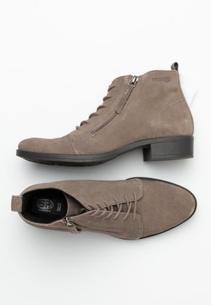 Stivaletti stringati - brown