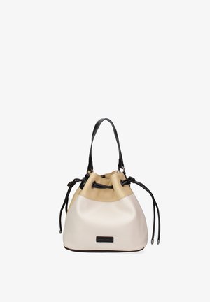David Jones BUCKET - Borsa a mano - beige and yellow