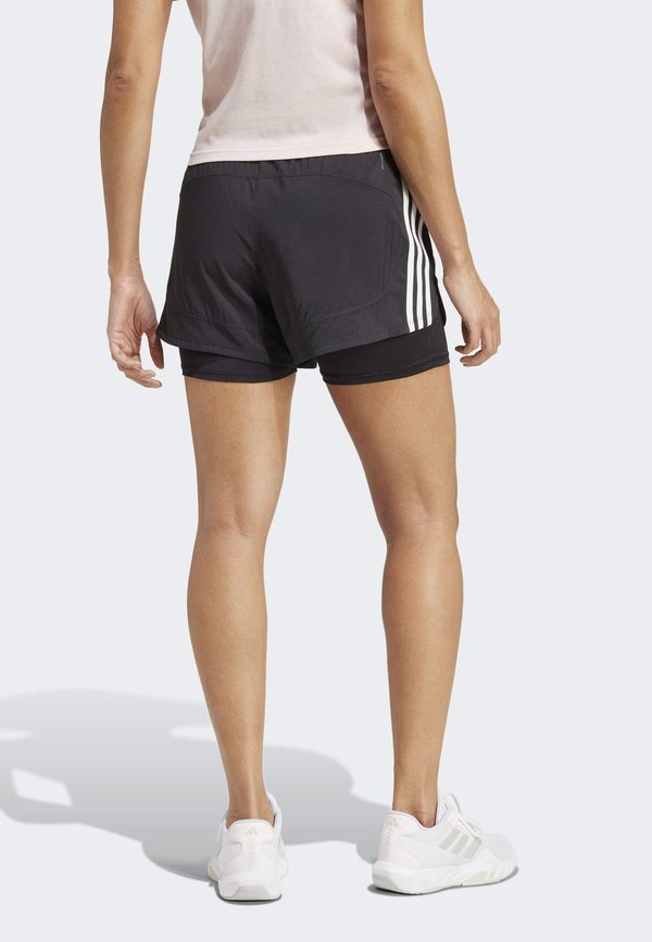 PACER 3-STRIPES WOVEN - 2-in-1 shorts2