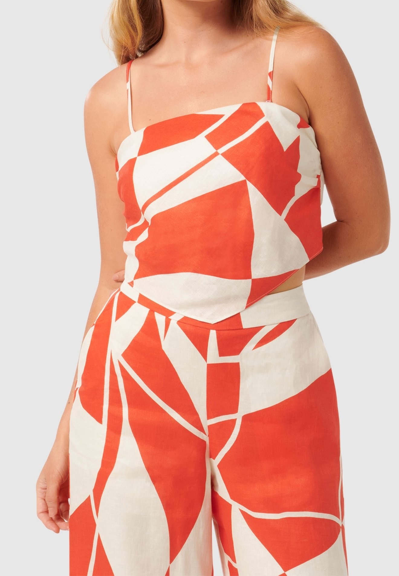 Forever New Petite Top apricot/abrikoos (Pre-owned)