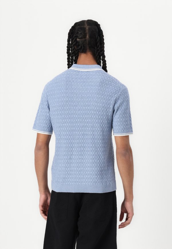 PREPPY TIPPED ZIP SWOLO  - Polo shirt3