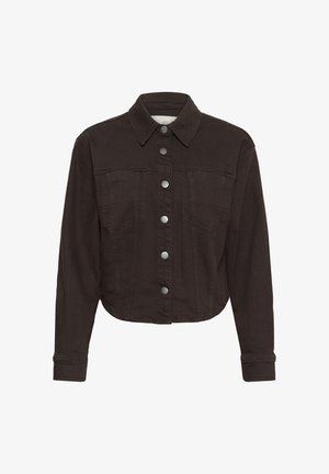 Kaffe, KABROOK SHIRT - Spijkerjas - coffee bean