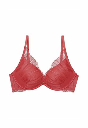 ESOTIQ BOSSA - Push-up BH - red
