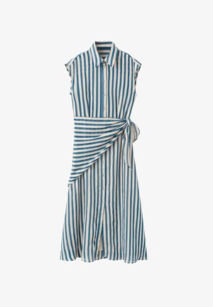 Mango, ADULT - Robe chemise - blue