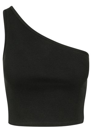 CROPPED ASYMMETRIC  - Tops - black