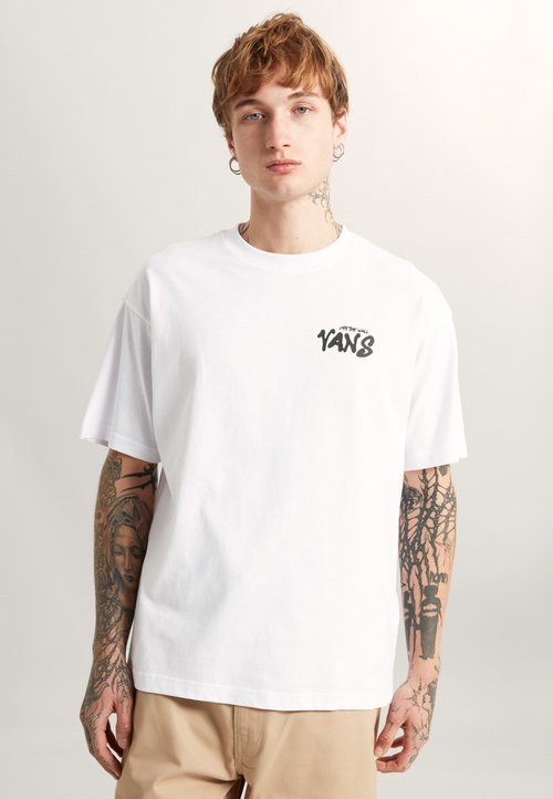 Vans REPEAR LOOSE - Print T-shirt - white — photo 3
