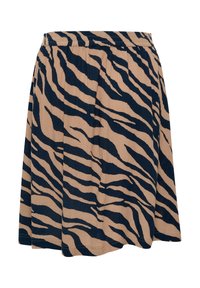 Kaffe KAMARITA - A-lõikeline seelik - midnight amphora animal print