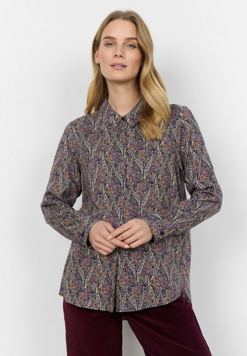 Soyaconcept SC-ILYA 2 - Button-down blouse - wine combi