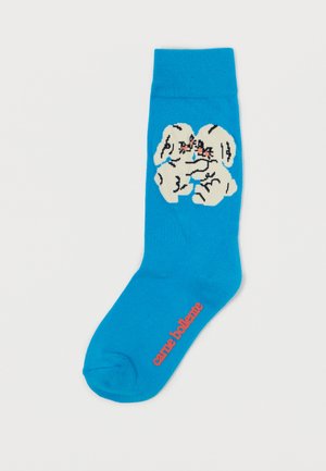 HOT IS BACK UNISEX - Meias - light blue