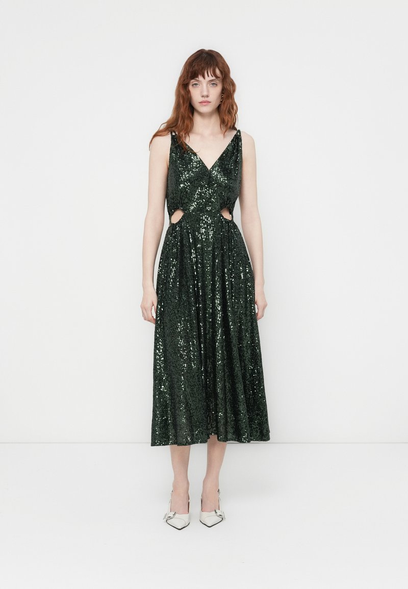 Maje Cocktailjurk groen