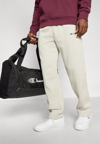 Champion ICONS STRAIGHT HEM PANTS  - Trainingsbroek - beige