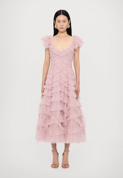 Needle & Thread LOLA BACKLESS BALLERINA DRESS - Koktejlové šaty / šaty na párty - misty lilac