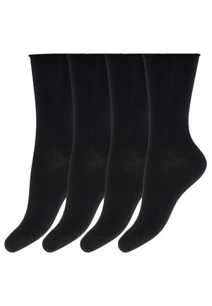 4PACK - Socken - black