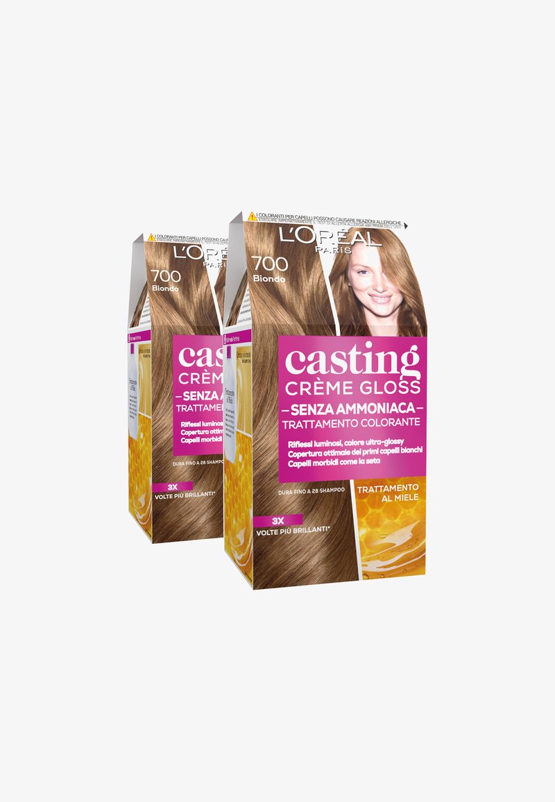 L'Oréal Paris - L'ORÉAL PARIS TINTA CAPELLI CASTING CREME GLOSS TINTA CAPELLI SENZA AMMONIACA PER UNA FRAGRANZA PIACEVOLE - 2 PACK - Tinte capelli - biondo, Ingrandire