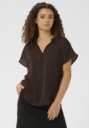 SLPARIS TOP - Blúz - mole