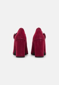 ZIGN Wide Fit Lodičky na vysokém podpatku - dark red