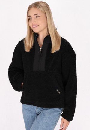 Schmuddelwedda Pulover din fleece - schwarz
