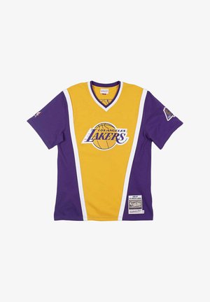 Mitchell & Ness LIFESTYLE - NBA LA L A S 96-97 - T-Shirt print - gelb
