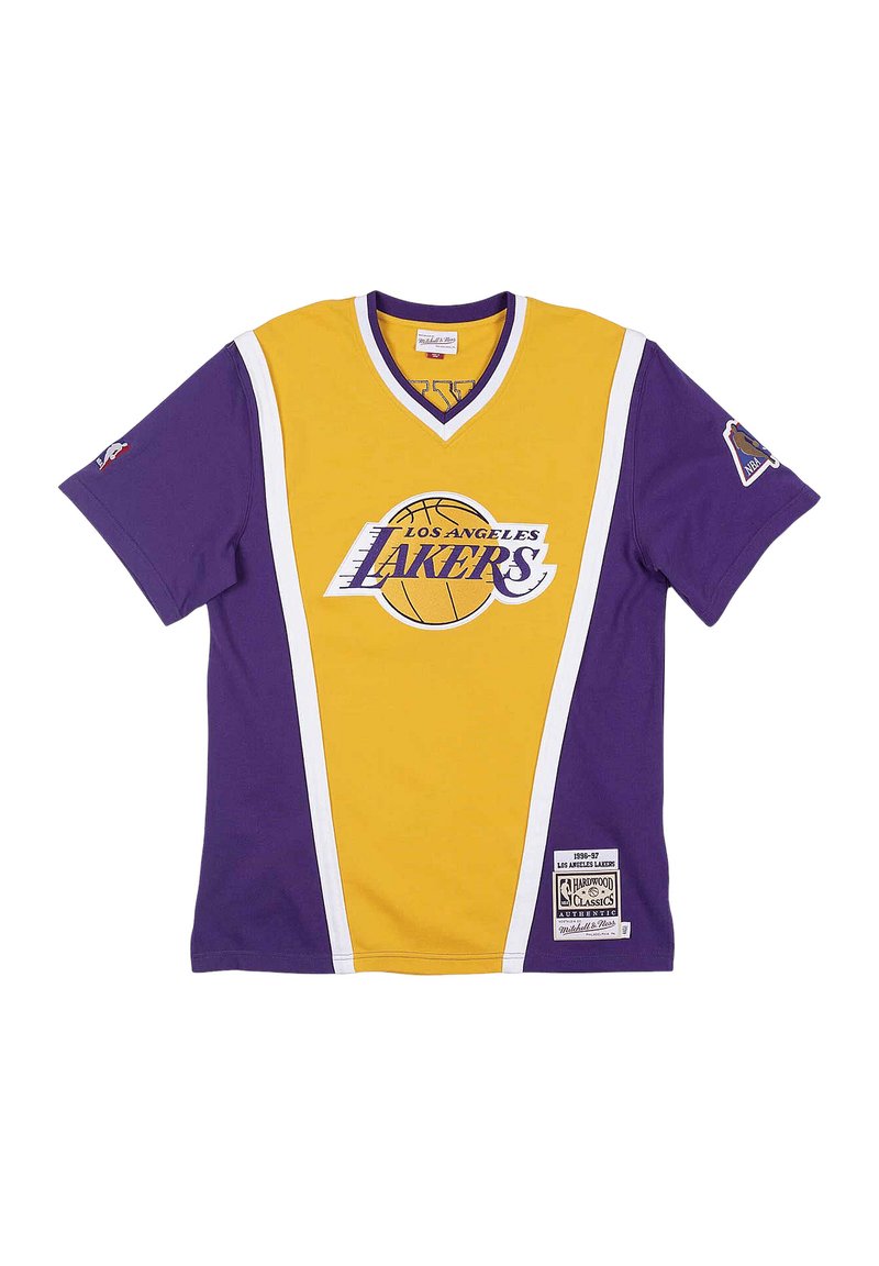 Mitchell & Ness LIFESTYLE - NBA LA L A S 96-97 - T-shirt imprimé - gelb