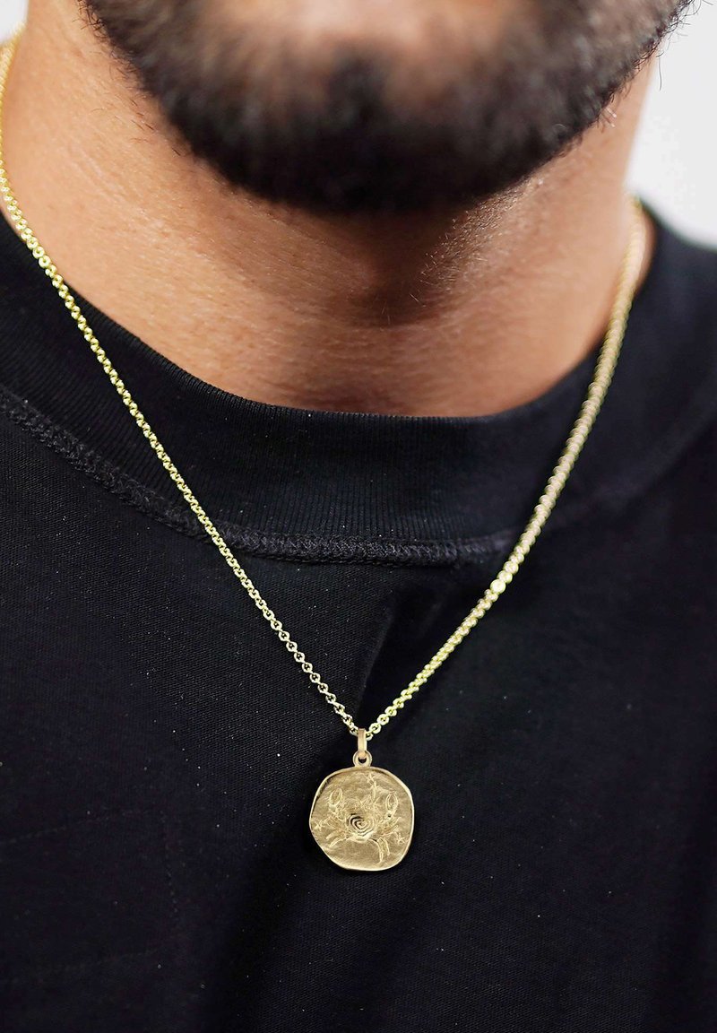 Herren Halsketten | trendor KREBS STERNZEICHEN Halskette gold/goldfarben - GQ17936 Herren Halsketten | trendor KREBS STERNZEICHEN Halskette gold/goldfarben - GQ17936
