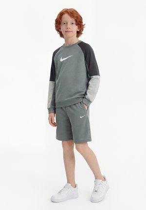 Nike Sportswear CREW - Melegítőfelső - smoke grey/anthracite/light smoke grey/white