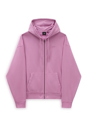 Zip-up sweatshirt - purple