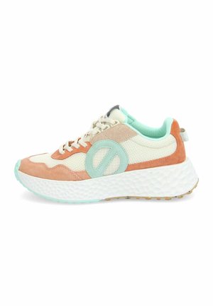 BASKETS CARTER JOGGER - Sneakers laag - melon blanc casse turquoise