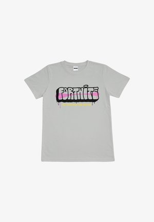 United Labels, FORTNITE T-SHIRT YOU DROPPED THIS CROWN SHIRT OBERTEIL KURZÄRMLIG - Print T-shirt - grau