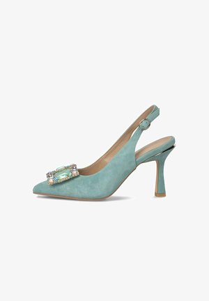 Alma en Pena, Decolleté - light blue heather