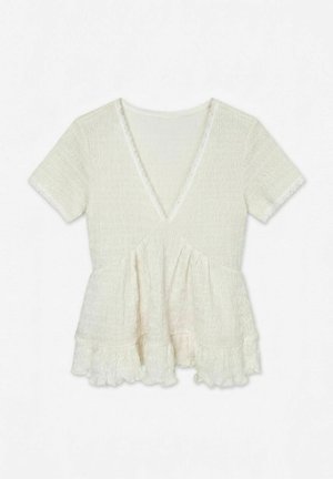 Vero Moda, BLOUSE VMCARA TOP - Blouse - whisper white