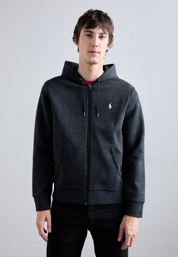 DOUBLE KNIT FULL ZIP HOODIE - Zip-up sweatshirt