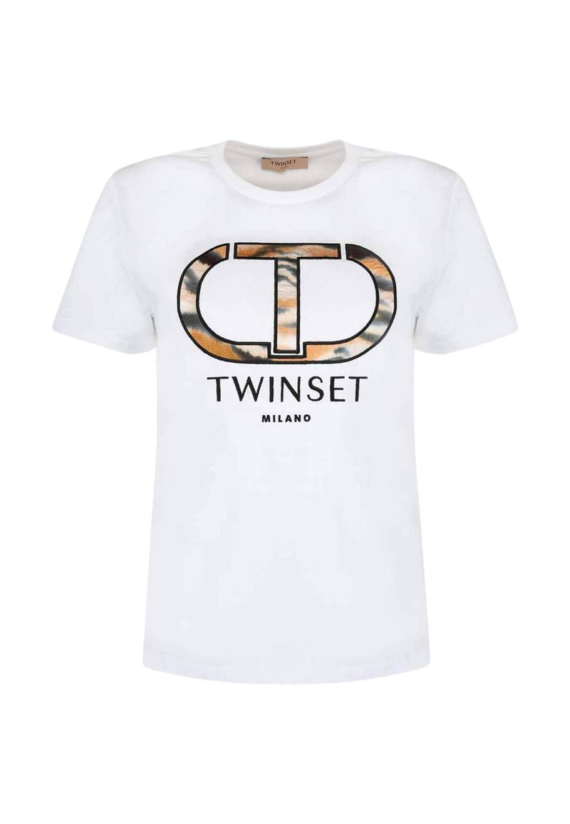 TWINSET T-shirt print wit TWINSET T-shirt print wit