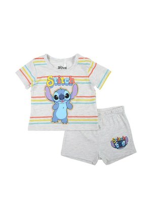 LILO STITCH - ENSEMBLE - Short - gris