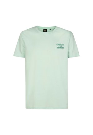 Petrol Industries, PETROL INDUSTRIES T-SHIRT KURZARMSHIRT - T-shirt print - hellgrün