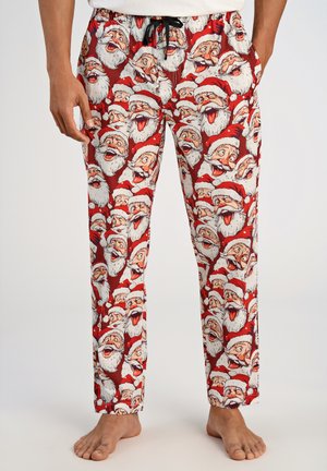 X-MAS  - Pyjamabroek - red
