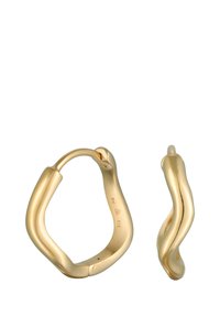 Elli WAVY BASIC - Ohrringe - gold coloured