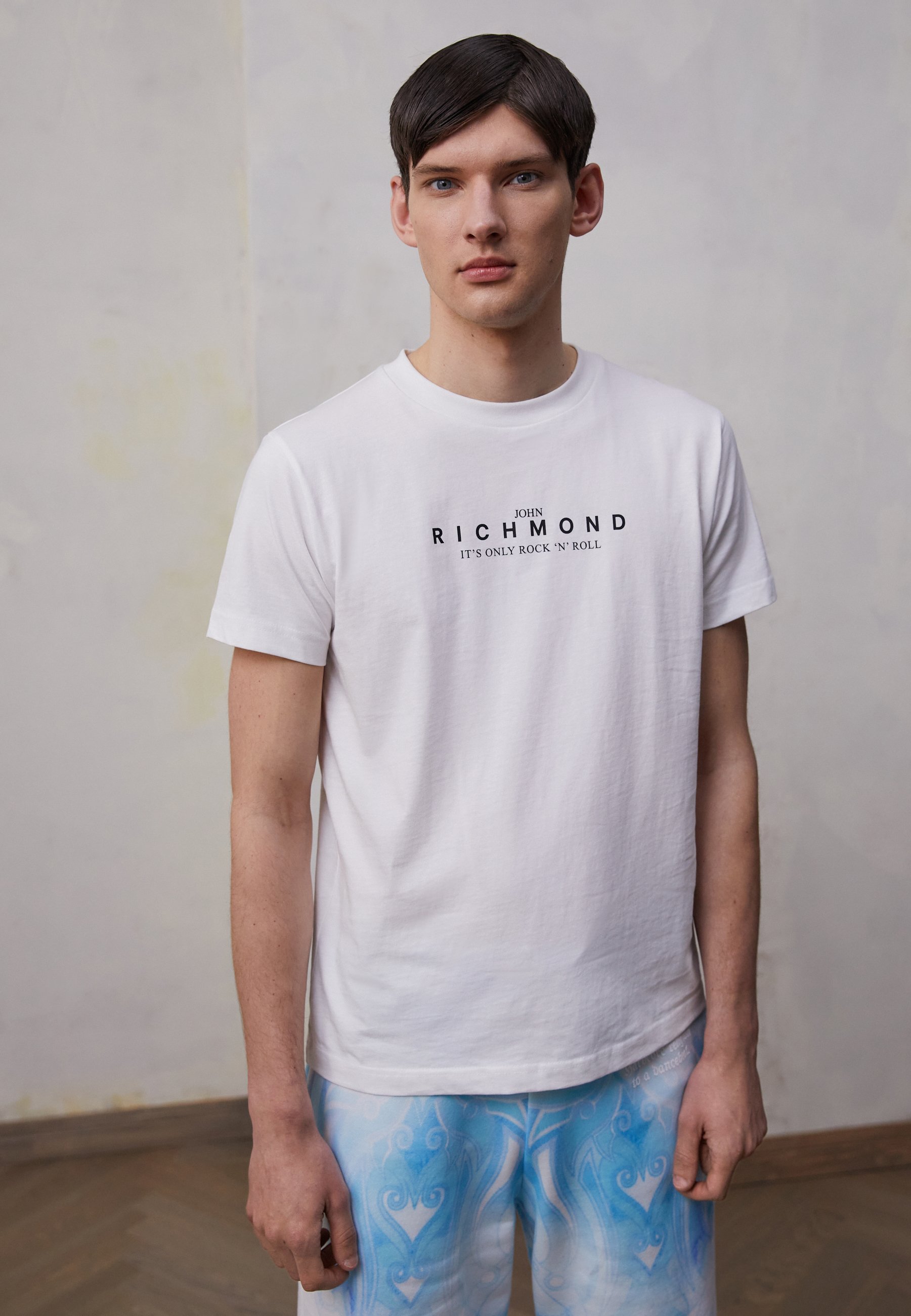 john richmond white t shirt