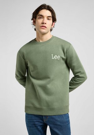 Lee LONG SLEEVE WOBBLY - REGULAR FIT - Felpa - olive stone