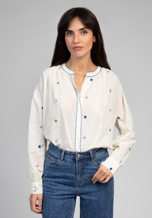 Blouse - bleu