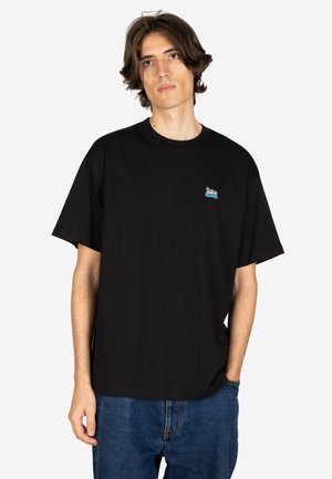Iriedaily, IRIEDAILY T-SHIRT SMOKIN VAN - Basic T-shirt - black