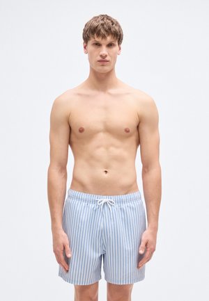 STRIPE - Badeshorts - blue