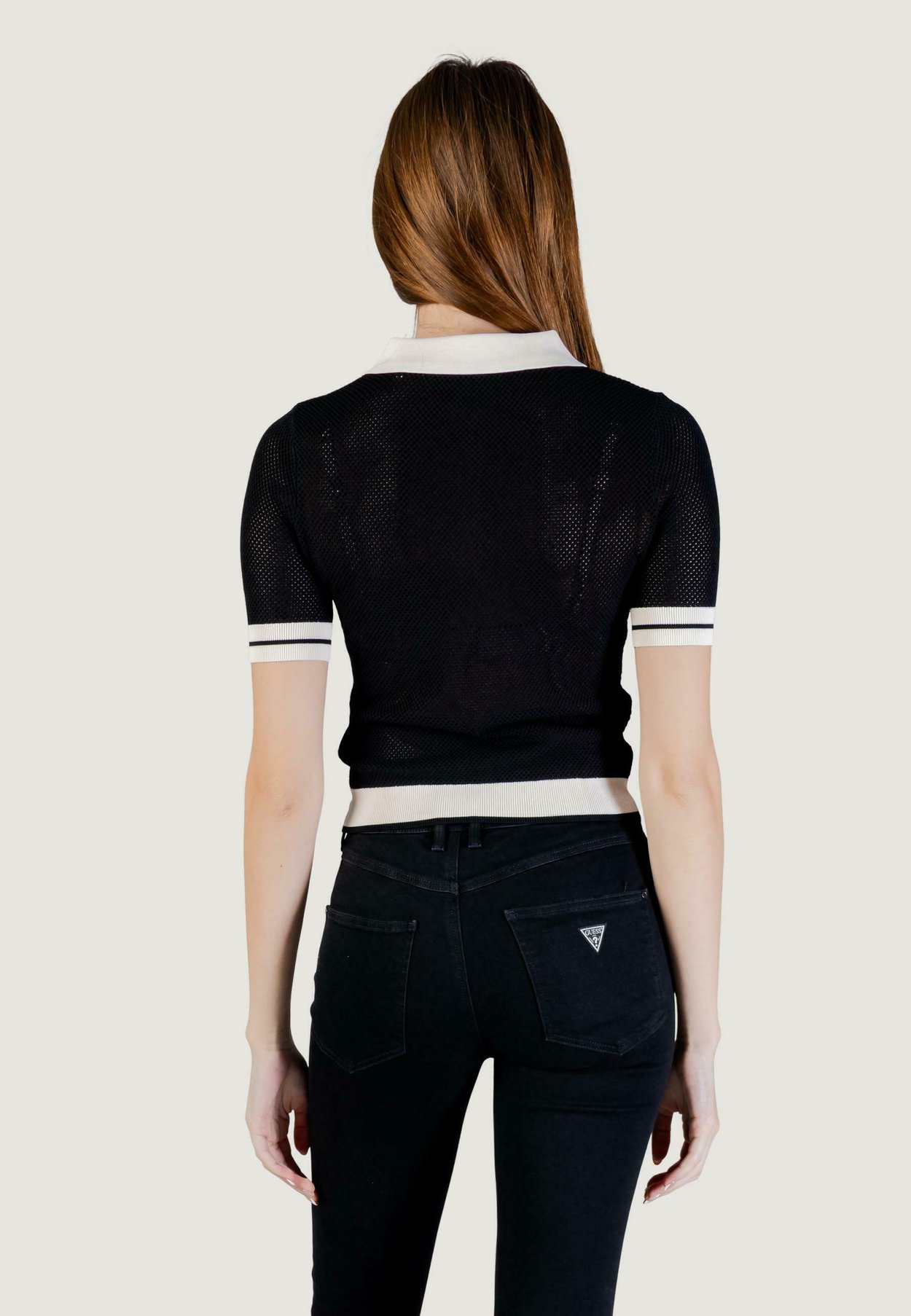 Guess Gabry SS Polo - Negro — vista 2