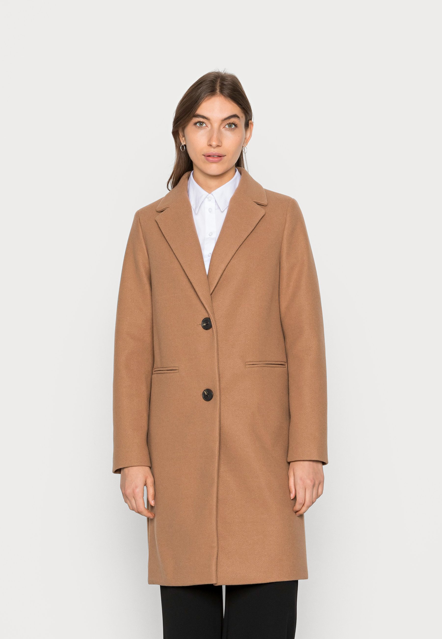 zalando camel coat