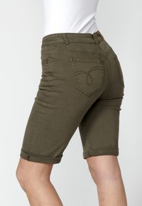 Koroshi Džinsa auduma šorti - kaki   khaki