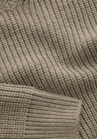 Next V-NECK TEXTURE - Striktrøje - neutral
