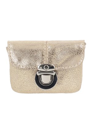 Gusti Leder BAUCHTASCHE ESKIL - Ľadvinka - gold metallisch